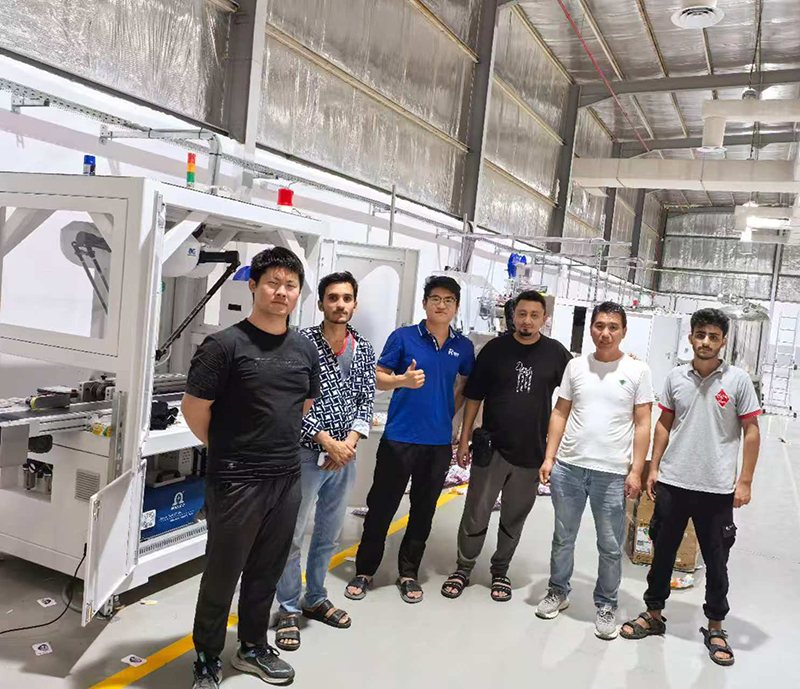 20道大型濕巾生產(chǎn)線(xiàn)