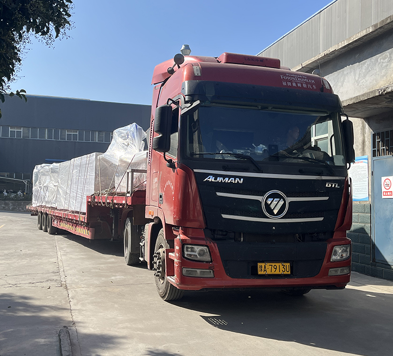 濕巾設備發(fā)貨