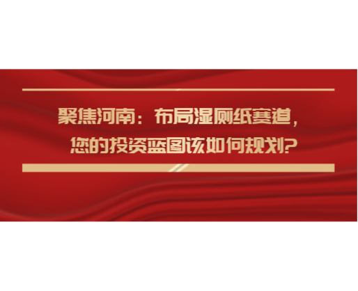 聚焦河南：布局濕廁紙賽道，您的投資藍(lán)圖該如何規(guī)劃?